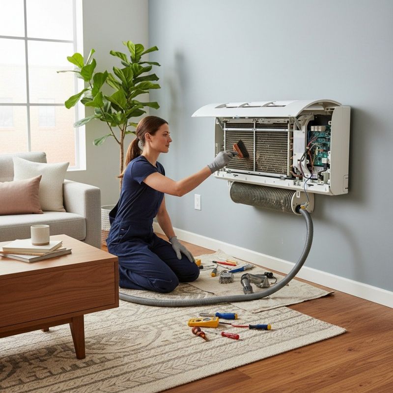 Local Ductless Heating Repair pros at work